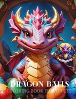 Dragon Balls Coloring Book For Adults: Mindful Pattern and Relaxation B0CLDTYY27 Book Cover