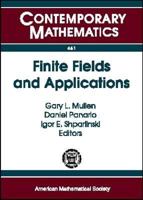Finite Fields and Applications (Contemporary Mathematics) 0821843095 Book Cover