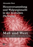 Hexenversammlung Und Walpurgisnacht in Der Deutschen Dichtung 3631659059 Book Cover