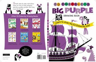 Ed Emberley's Big Purple Drawing Book 0316789739 Book Cover