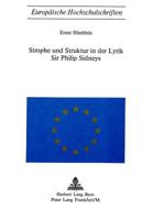 Strophe Und Struktur in Der Lyrik Sir Philip Sidneys 3261002115 Book Cover