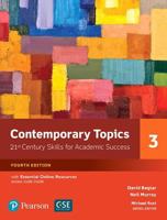 Contemporary Topics 3 with Essential Online Resources 0134400798 Book Cover