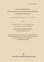 Elektronenoptische Untersuchungen an Ultradünnschnitten des Tuberkulose-Erregers sowie der Käsigen Gewebsnekrose und zum Problem des Vorkommens einer Mycrobakteriellen L-Phase 3663036065 Book Cover