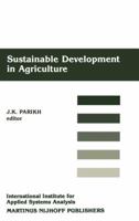 Sustainable Development of Agriculture 9024736420 Book Cover