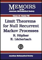Limit Theorems for Null Recurrent Markov Processes 082183231X Book Cover