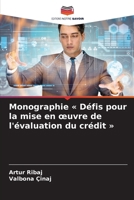 Monographie Défis pour la mise en oeuvre de l'évaluation du crédit (French Edition) 6208381738 Book Cover