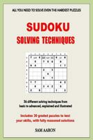 Sudoku Solving Techniques 1493624520 Book Cover