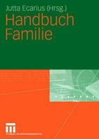 Handbuch Familie 3810039845 Book Cover