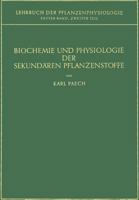 Biochemie Und Physiologie Der Sekundaren Pflanzenstoffe 3662277905 Book Cover