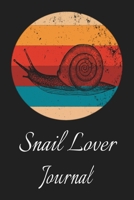 Snail Lover Journal: Animal Lovers Gift. Pretty Lined Notebook & Diary For Writing And Note Taking For Your Special Day.(120 Blank Lined Pages - 6x9 Inches) 1692475126 Book Cover