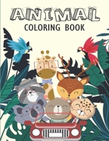 Animal coloring book: 50 Page Animals Coloring Book: For Kids Aged 7-12 The Future Teacher's B09HL8W9KV Book Cover