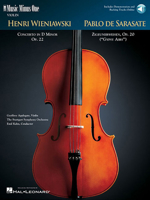 Music Minus One Violin: Wieniawski Violin Concerto No. 2 in D minor, op. 22; Sarasate Zigeunerweisen ('Gypsy Ways'), op. 20 (Book & CD) 1596151420 Book Cover