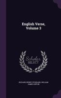 English Verse Volume 3 1358615357 Book Cover