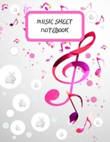 Music Sheet Notebook 1691111783 Book Cover