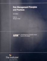 RISK MANAGEMENT PRINCIPLES+PRACTICES 0894622099 Book Cover