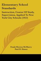 Elementary School Standards 0530470829 Book Cover