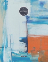 ZMUDACE Notizbuch Liniert: in DIN A4 Softcover ZL068 Abstrakte Malerei 156 leere linierte Seiten mit pers�nlichem Register + Seitenzahlen Zeichenbuch, Skizzenbuch, Lineatur 4, Malbuch, Notizheft zum S 1708205187 Book Cover