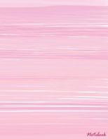 Notebook: College Ruled Pink , 8.5" x 11", Composition Notebook Pretty Design 1984944746 Book Cover