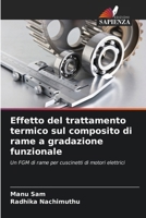 Effetto del trattamento termico sul composito di rame a gradazione funzionale (Italian Edition) 6208507812 Book Cover