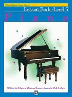 Alfred's Basic Piano Lesson Level 5 0739005448 Book Cover