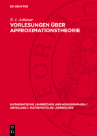 Vorlesungen Über Approximationstheorie 3112706668 Book Cover