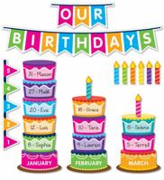 Class Birthday Graph Bulletin Board 1338344889 Book Cover