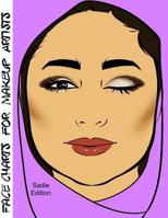 Face Charts for Makeup Artists Sadie 1983882828 Book Cover