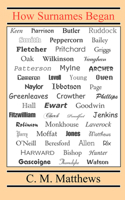 How Surnames Began 0718891546 Book Cover