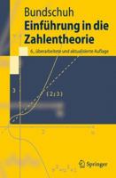 Einführung In Die Zahlentheorie (Springer Lehrbuch) (German Edition) B00EZ1Q6V2 Book Cover