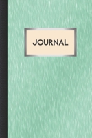 JOURNAL: AQUA RAIN DESIGN COVER | 100 JOURNAL PAGES WITH AREA FOR DATE 1690925825 Book Cover