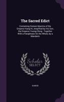 The Sacred Edict 1347210482 Book Cover