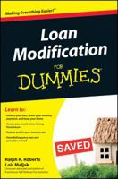 Loan Modification For Dummies 0470501995 Book Cover