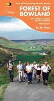 Forest of Bowland: Cycling and Walking Map 1851374736 Book Cover