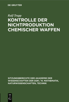 Kontrolle Der Nichtproduktion Chemischer Waffen 3112548299 Book Cover