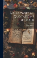 Dictionary of Quotations (German) 102025355X Book Cover