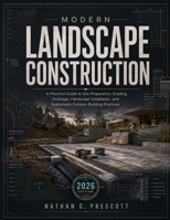 Modern Landscape Construction: A Practical Guide to Site Preparation, Grading, Drainage, Hardscape Installation, and Sustainable Outdoor Building Practices B0H18B3C47 Book Cover