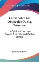 Cartas sobre los obst 1160820716 Book Cover
