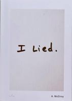 AARON MCELROY I LIED /ANGLAIS 9490800201 Book Cover
