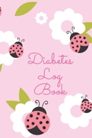 Diabetes Log Book: Weekly Diabetes Record for Blood Sugar, Insuline Dose, Carb Grams and Activity Notes Daily 1-Year Glucose Tracker Diabetes Journal Pink and Butterfly Flowers Edition (54 Pages, 6 x  1706393520 Book Cover