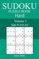 300 Hard Sudoku Puzzle Book 1987799348 Book Cover