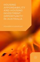 Housing Affordability and Housing Investment Opportunity in Australia 1137517921 Book Cover