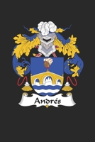 Andres: Andres Coat of Arms and Family Crest Notebook Journal (6 x 9 - 100 pages) 1692780336 Book Cover