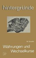 Wahrungen und Wechselkurse (Hintergrunde) 3790805041 Book Cover