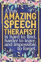 Speech Therapist Gift: Dateless Speech Therapist Planner With Inspirational Quotes 12 Months 6 X 9 100+ Pages 109914471X Book Cover