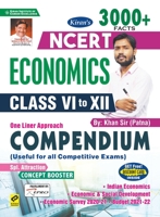 NCERT Class VI-XII Economics (E) One liner Approach Compendium 9390883563 Book Cover