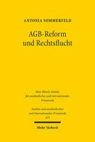 Agb-reform Und Rechtsflucht: Bedeutung Der Rechtsflucht Fur Die Agb-reformdebatte Im Unternehmerischen Rechtsverkehr (Studien Zum Auslandischen Und Internationalen Privatrecht) 3161606523 Book Cover