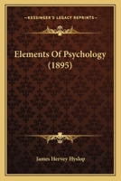 Elements of Psychology 1246178524 Book Cover