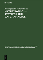 Mathematisch-Statistische Datenanalyse 3112569717 Book Cover