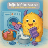Tuffel hilft im Haushalt: Das große Wäsche-Abenteuer - ein fröhliches Vorlesebuch für Kinder ab 3 Jahre (Tuffel & Freunde – Alltagsabenteuer für Kinder) (German Edition) B0FH3511G2 Book Cover