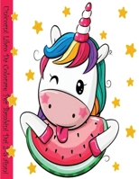 Unicorni Libro da Colorare per Bambini dai 2-5 Anni: Libro Da Colorare Per Bambini e Chiunque Ami Il Mondo Degli Unicorni, Un Libro Di Attivit� Carino Per Bambini e Bambine B084B22XX1 Book Cover